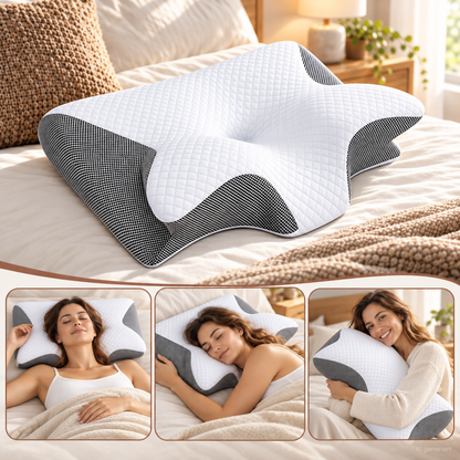 NUVORA – Ergonomisches Nackenstützkissen