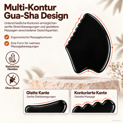 OBSERA – Obsidian Gesichts-Gua-Sha