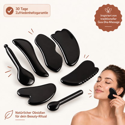 OBSERA – Obsidian Gesichts-Gua-Sha