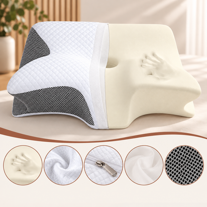 NUVORA – Ergonomisches Nackenstützkissen