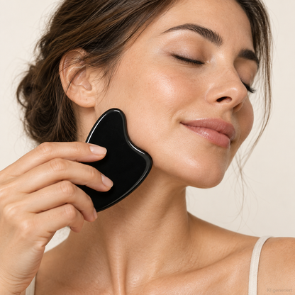 OBSERA – Obsidian Gesichts-Gua-Sha