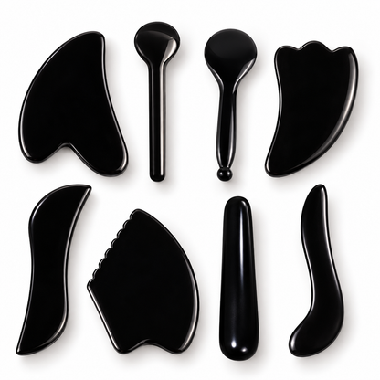 OBSERA – Obsidian Gesichts-Gua-Sha